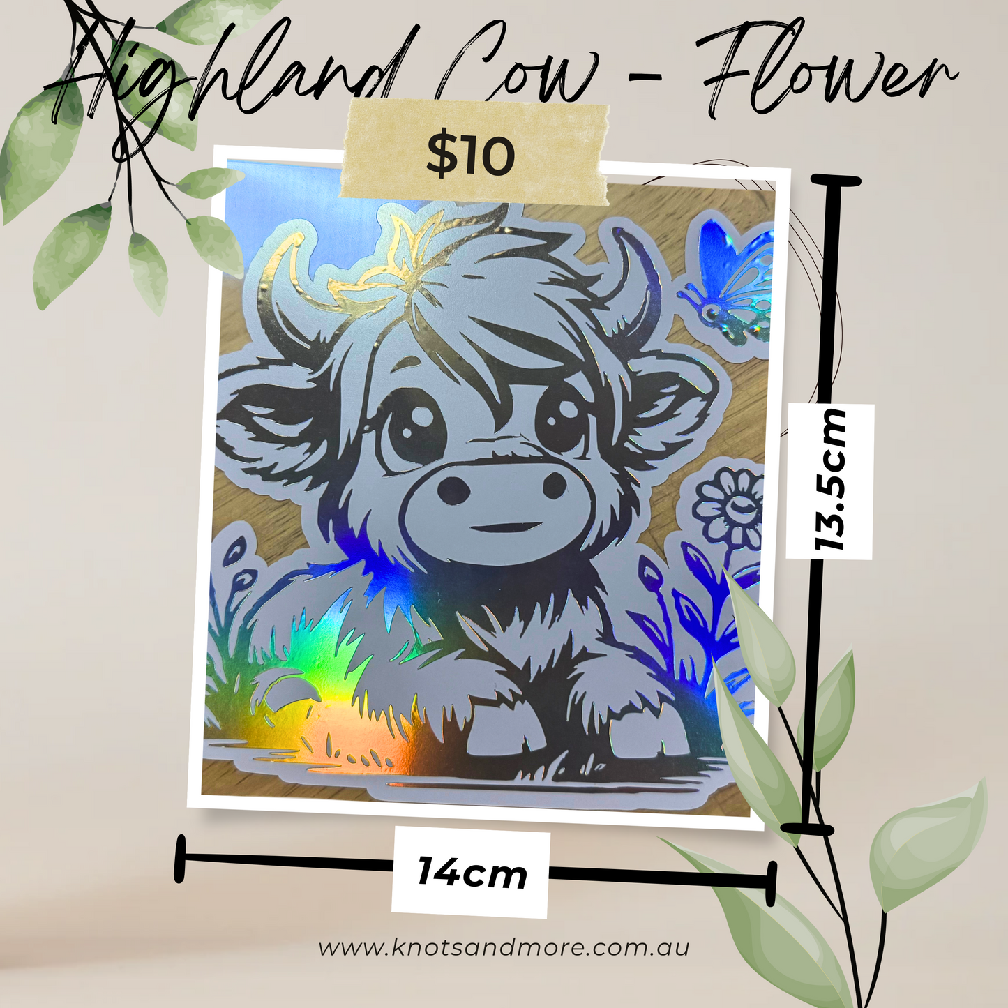 Highland Cow Stickers/Decals