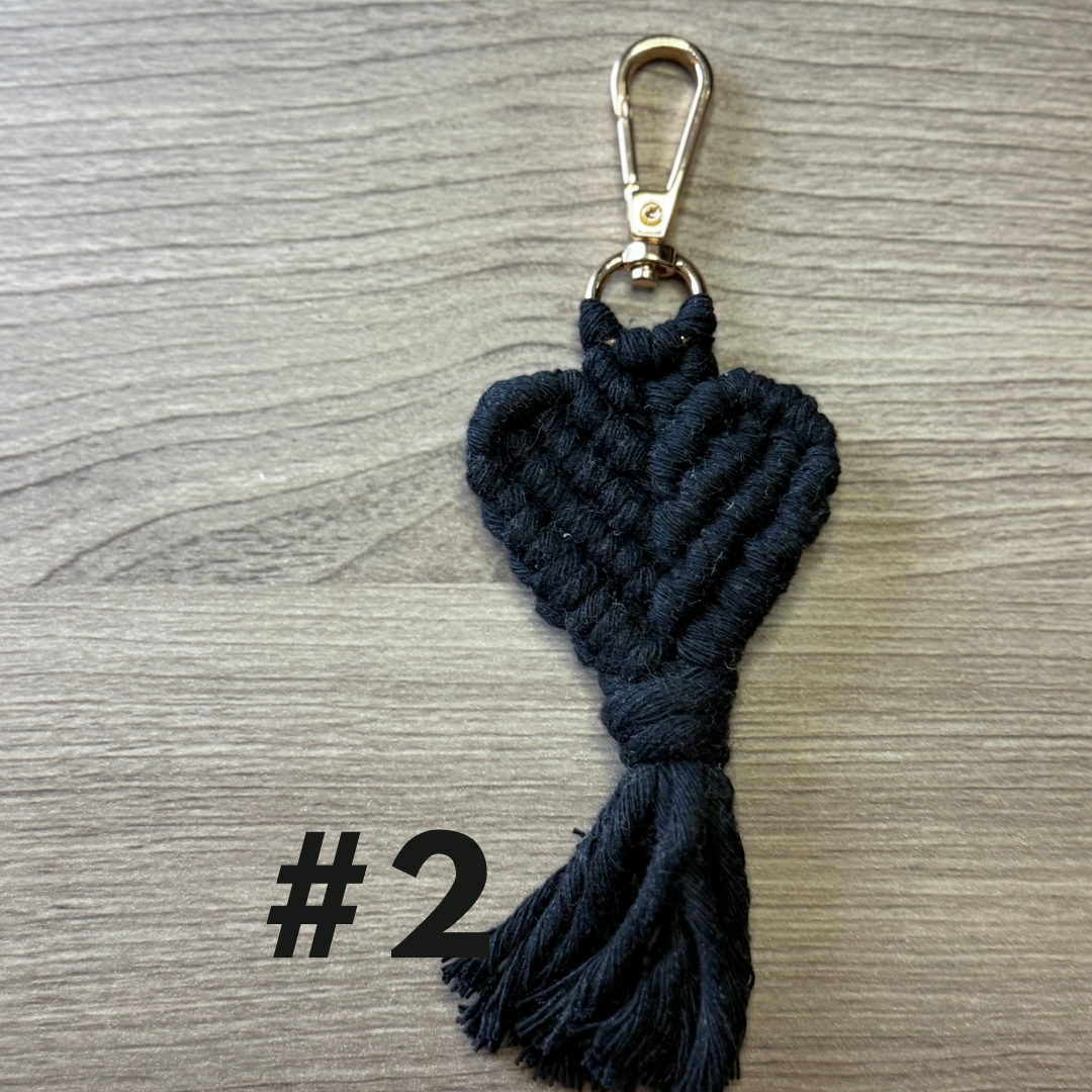 Heart Keyrings - Premade