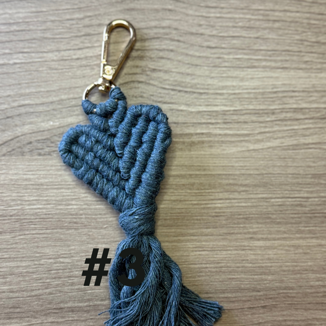 Heart Keyrings - Premade