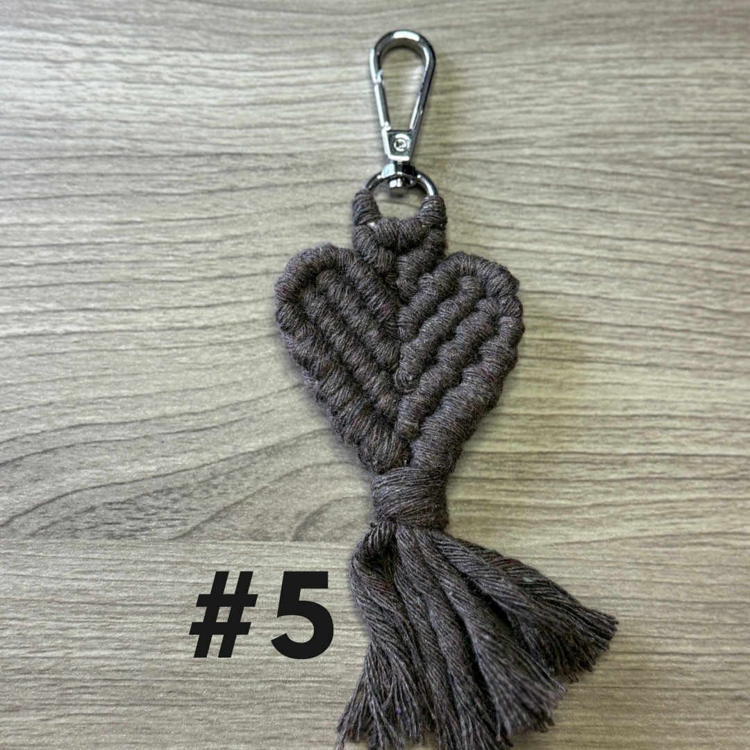 Heart Keyrings - Premade