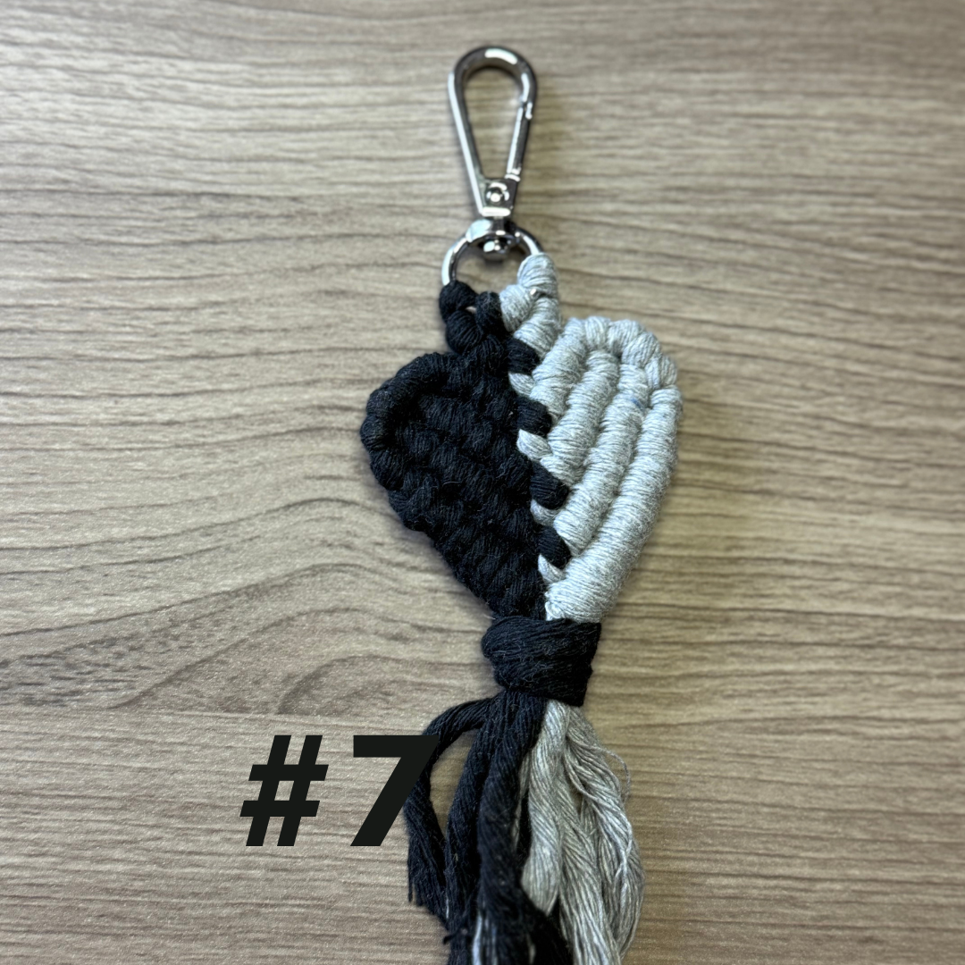 Heart Keyrings - Premade