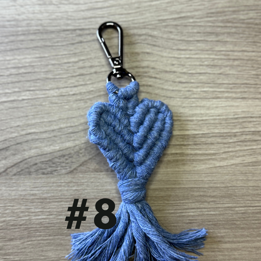 Heart Keyrings - Premade