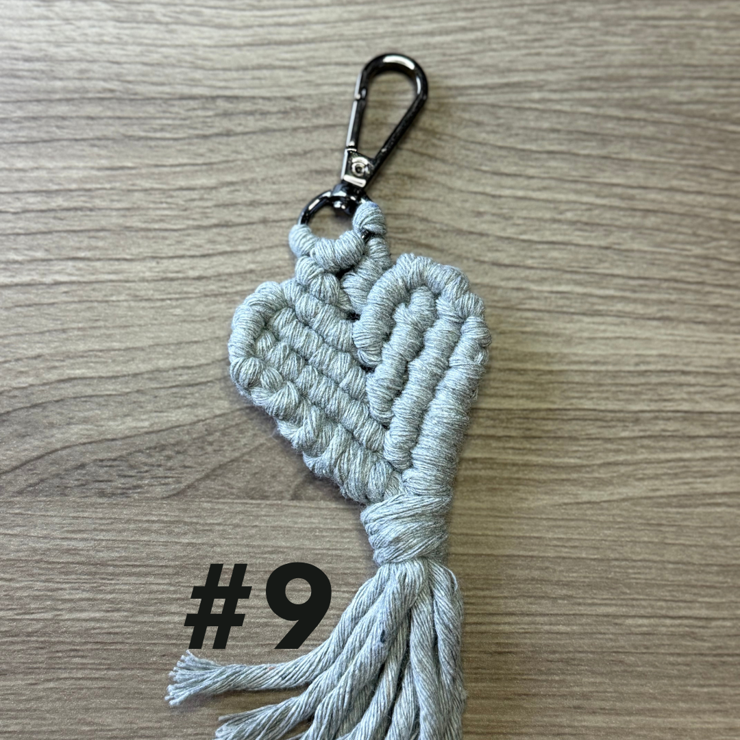 Heart Keyrings - Premade