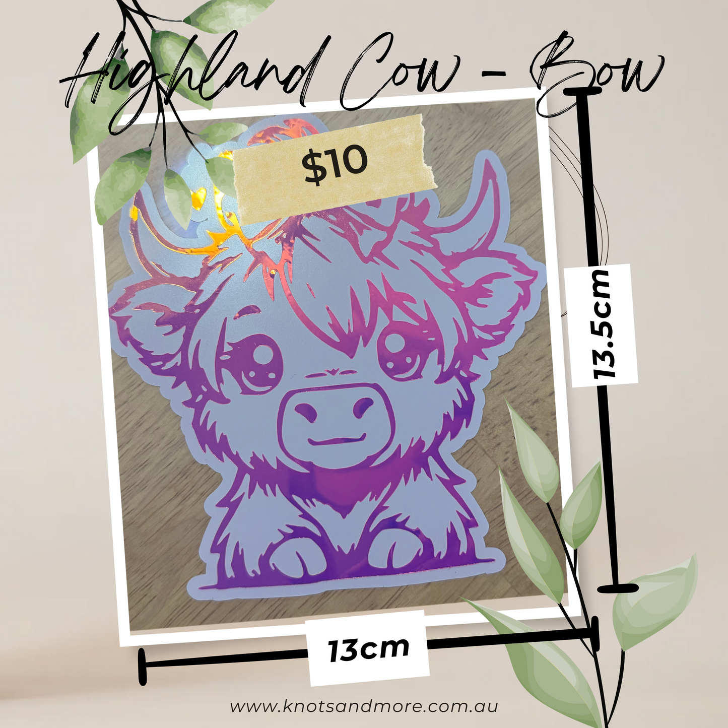 Highland Cow Stickers/Decals