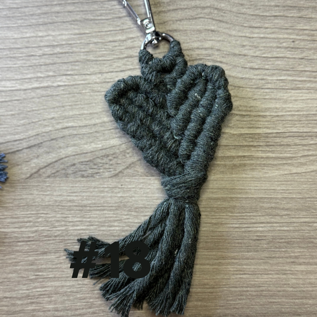 Heart Keyrings - Premade