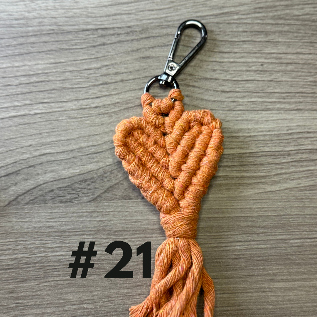 Heart Keyrings - Premade