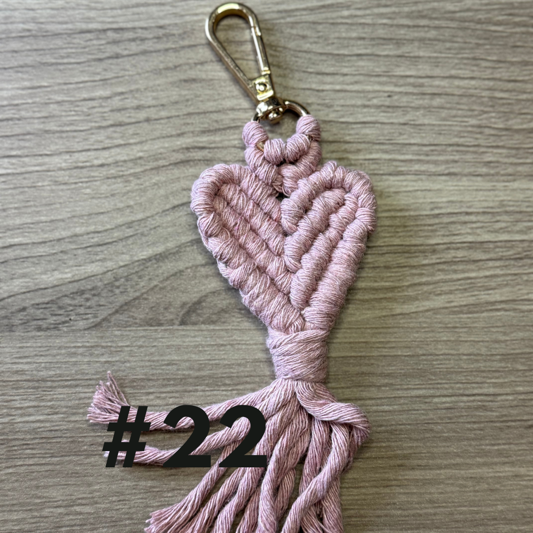 Heart Keyrings - Premade