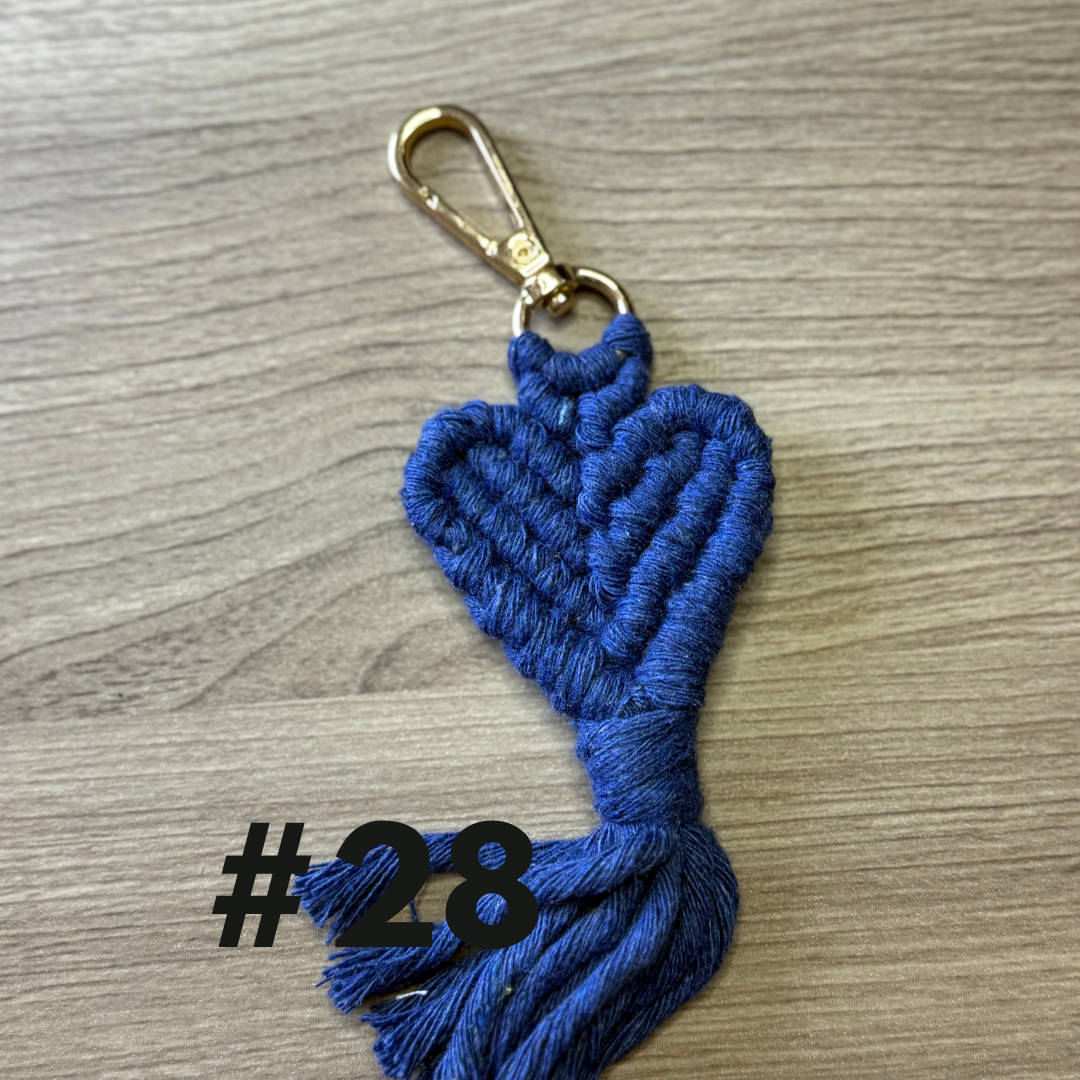 Heart Keyrings - Premade