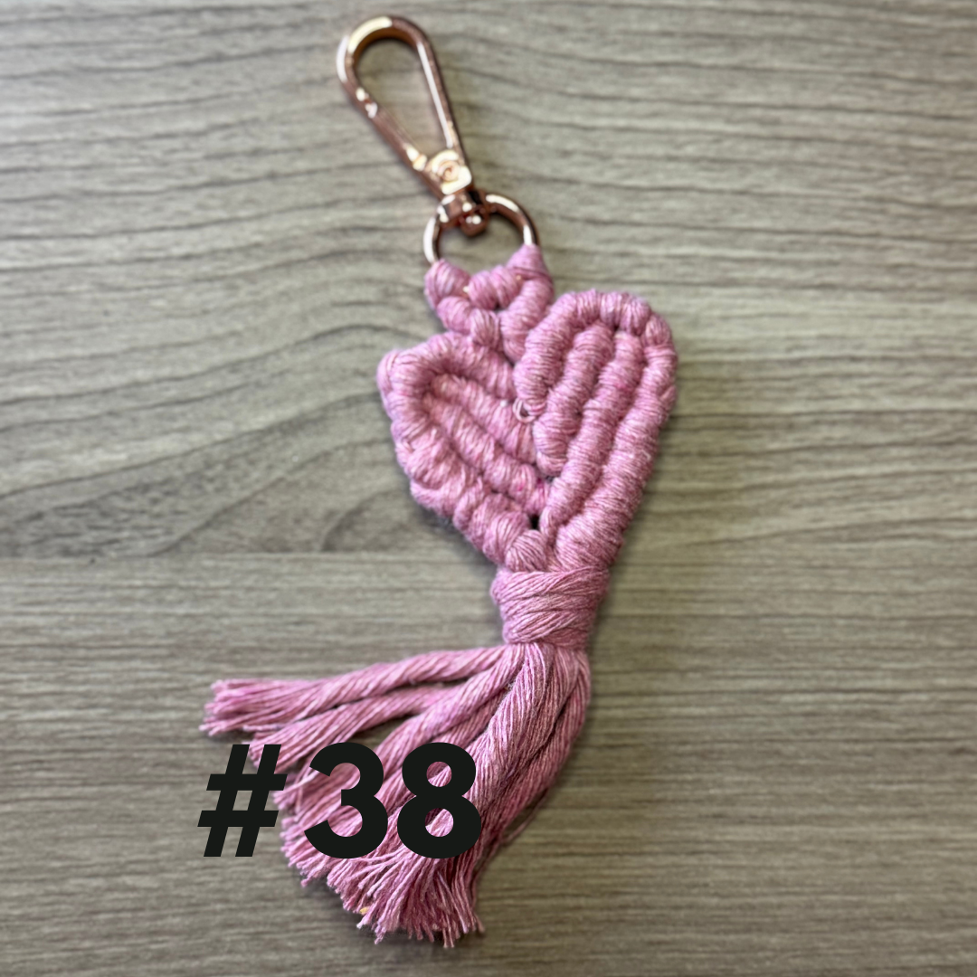 Heart Keyrings - Premade