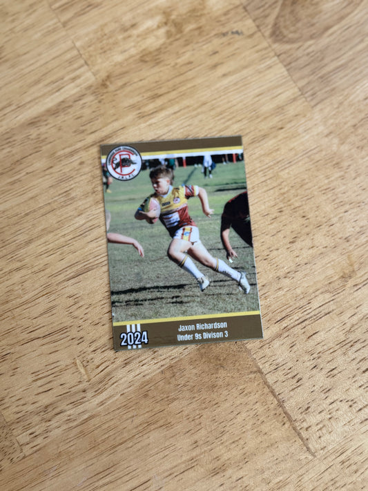 Personalised Sports Collector Cards