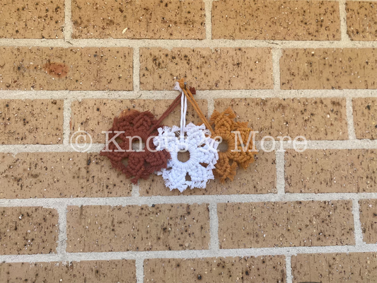 Snowflake Tree Ornaments